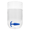 Shots Toys Plug Slim Butt 7.5 x 2cm Bleu